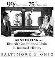 Vintage Transportation Slogans--Baltimore and Ohio Railroad