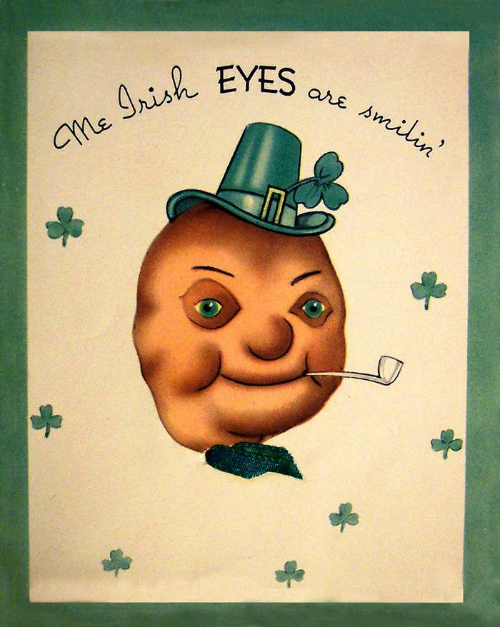Vintage St. Patrick's Day greeting card