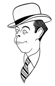 Caricature of Joe Cook