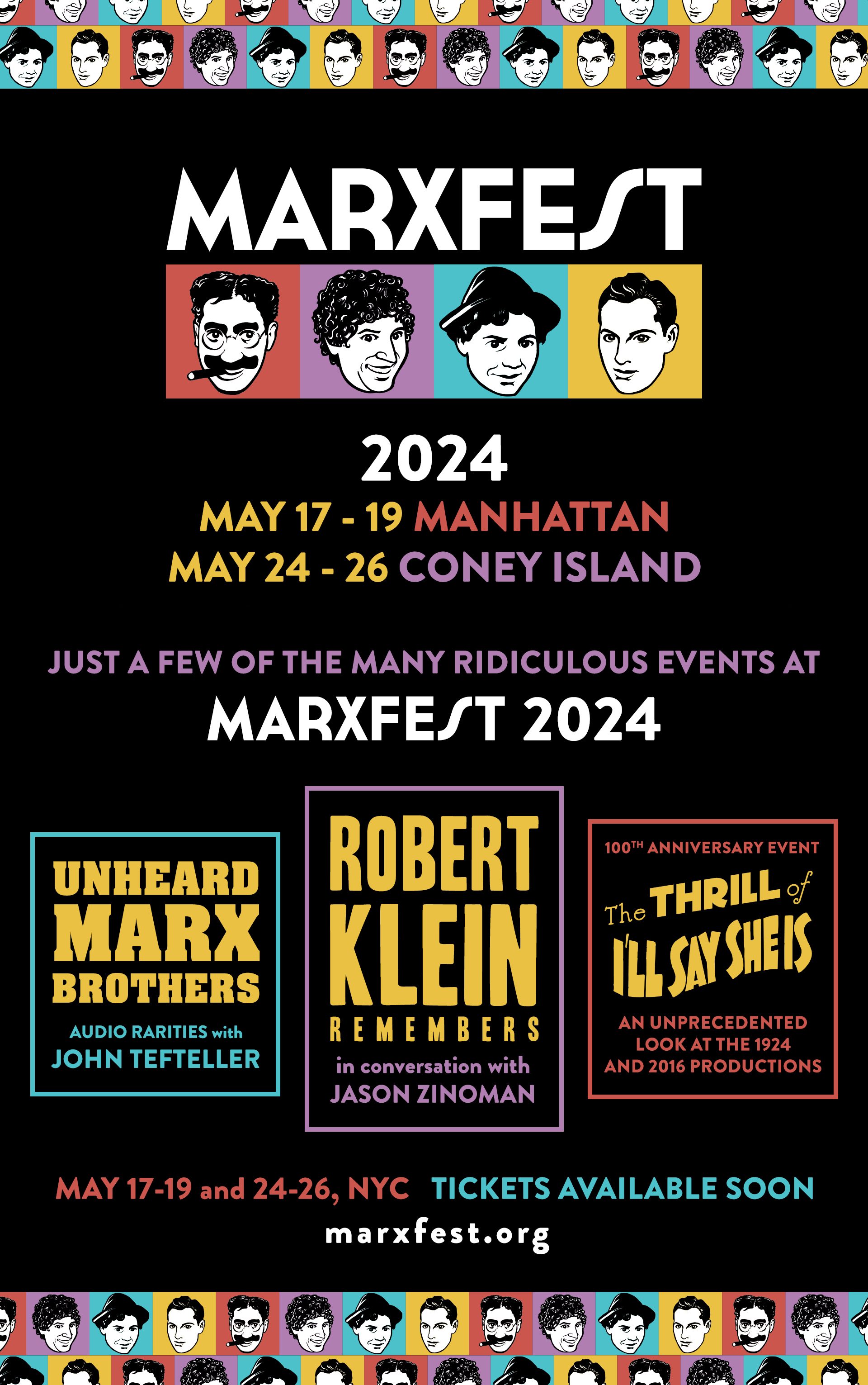 A poster for Marxfest 2024