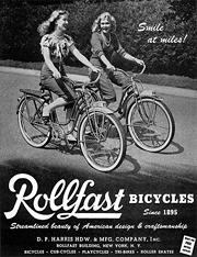 Vintage Transportation Slogans--Rollfast Bicycle Ad