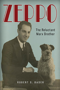 'Zeppo-The Reluctant Marx Brother' book cover